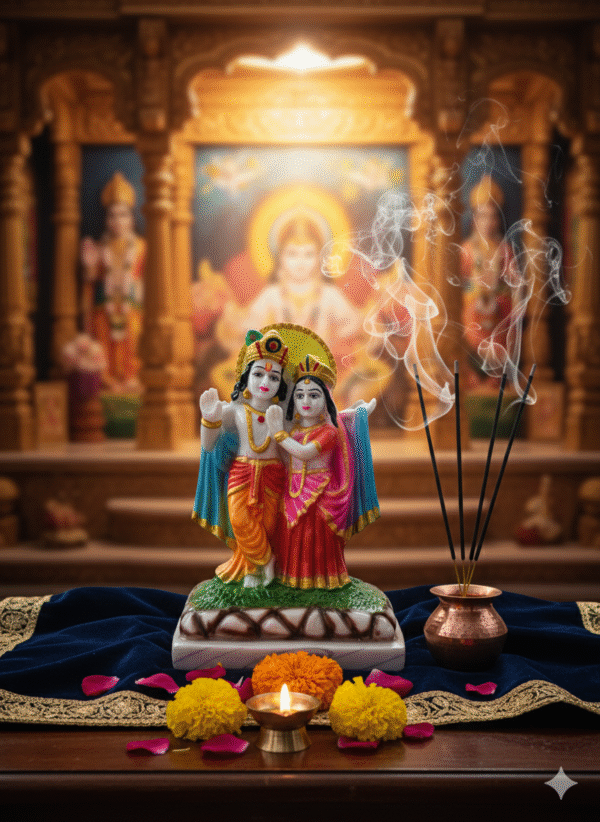 Bhagwan Krishna and Radha Idol