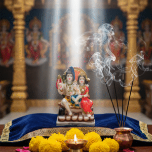 Bhagwan Shiva and Parvati Idol