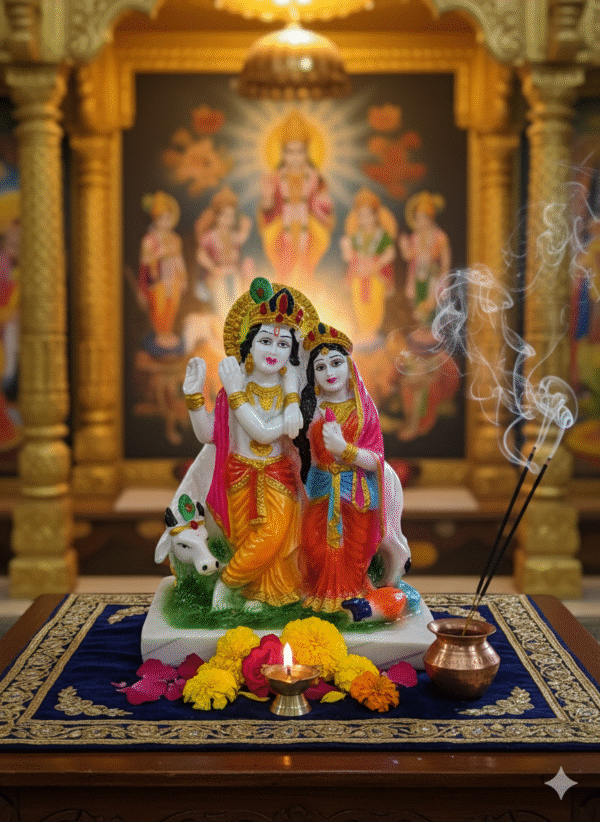 Bhagwan Krishna and Radha Idol