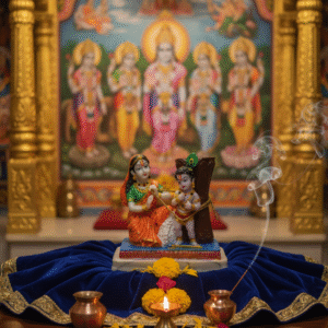 Bhagwan Krishna and Mother Yashoda Idol